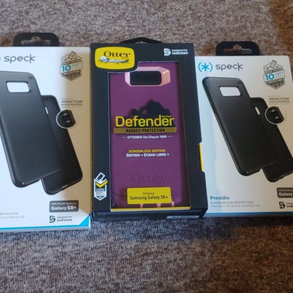 Samsung Galaxy S8+ phone case lot